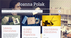 Desktop Screenshot of joannapolak.com
